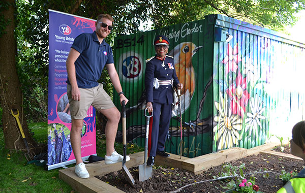 University of the West of England’s supports wellbeing garden