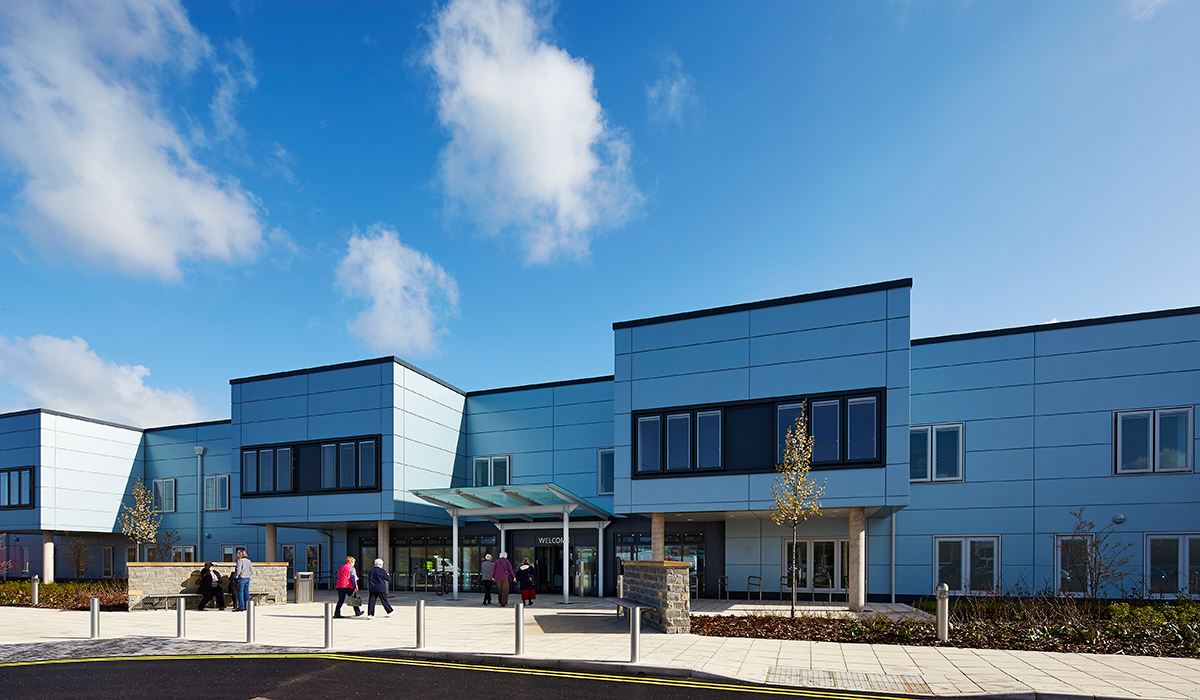 External shot of Bridgewater Community Hospital