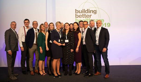 Chase Farm Team winning BBH award