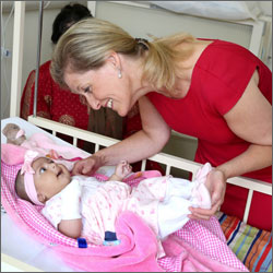 Countess of Wessex offically opens the Royal Oldham Hospital