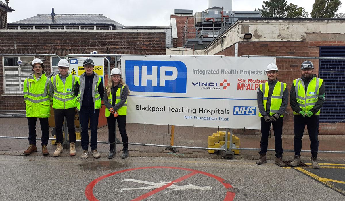 Blackpool Victoria Hospital welcomes students