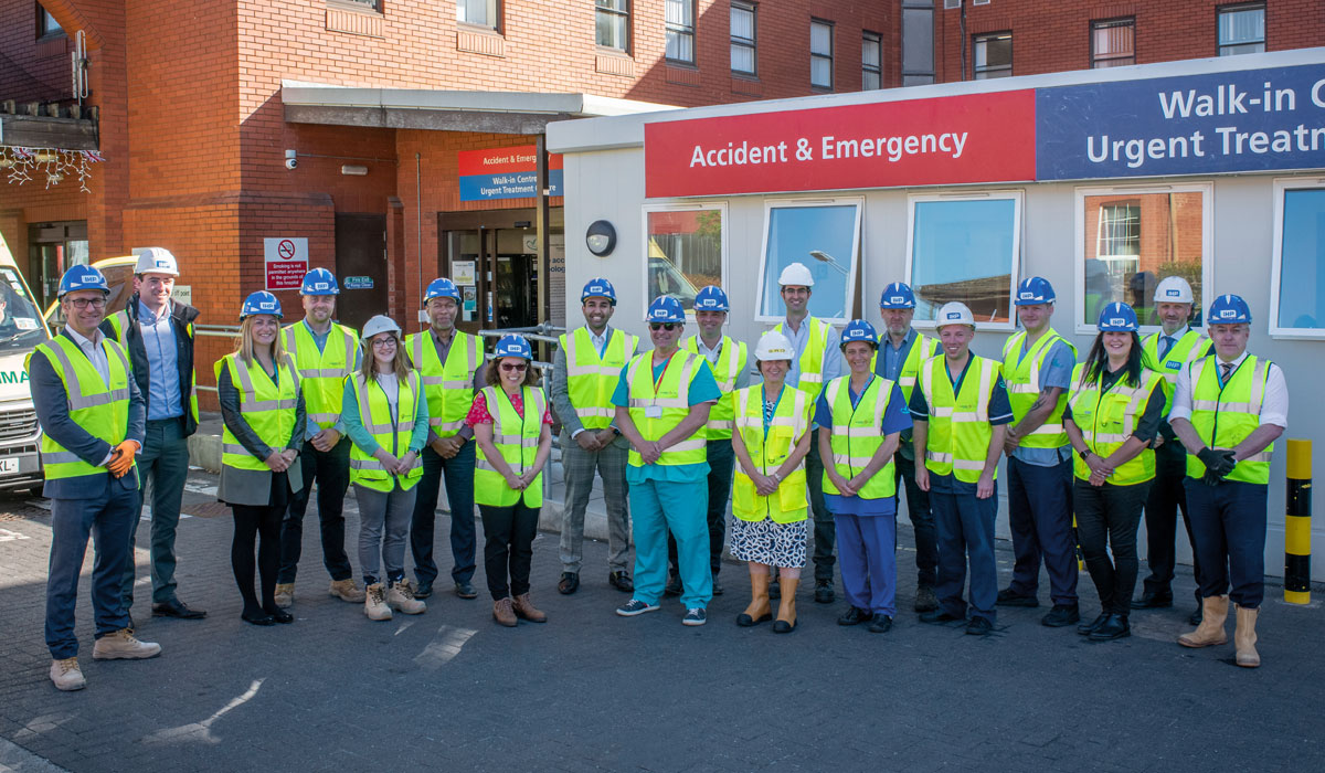 Emergency department project breaks ground at Tameside General Hospital