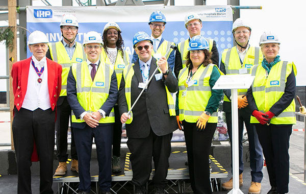 Royal Bournemouth Hospital celebrates Topping Out