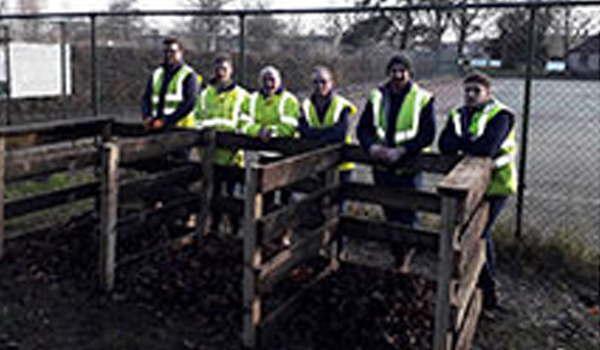 Team at Rowntree park