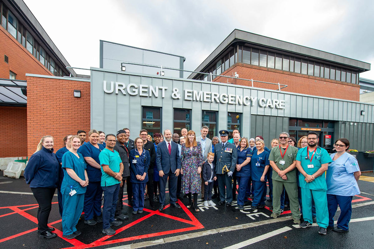 Official opening of Tameside Hospital’s new £20 million Emergency Department