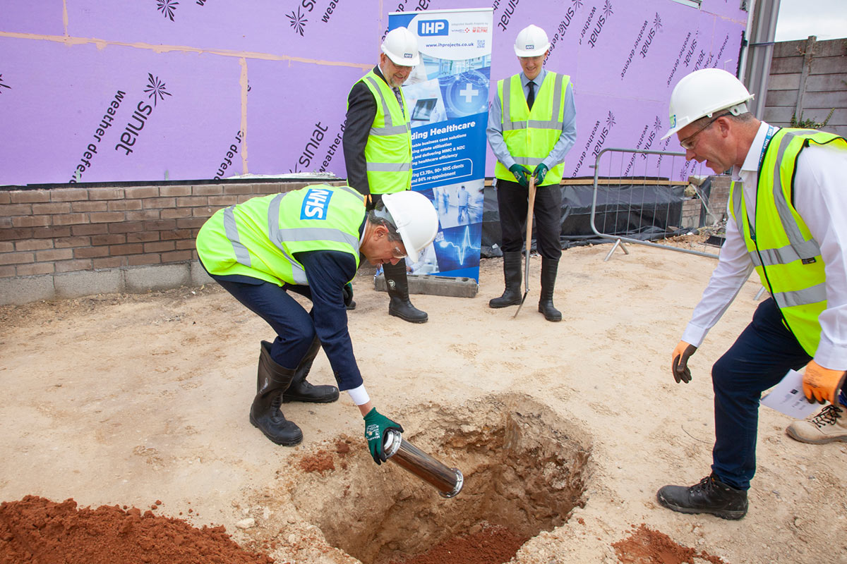 Ed Miliband tours new imaging suite development and lays time capsule in historic ceremony at Montagu Hospital