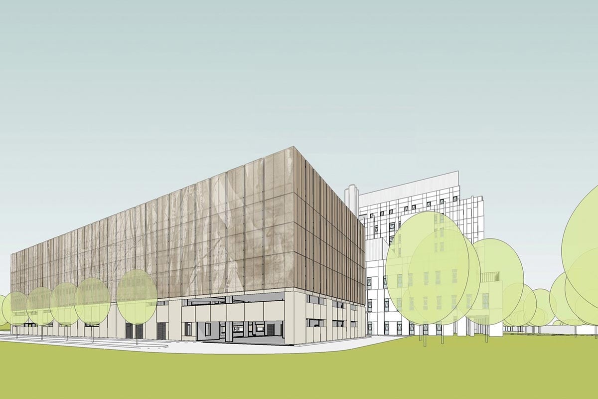 Construction underway at Whipps Cross Hospital